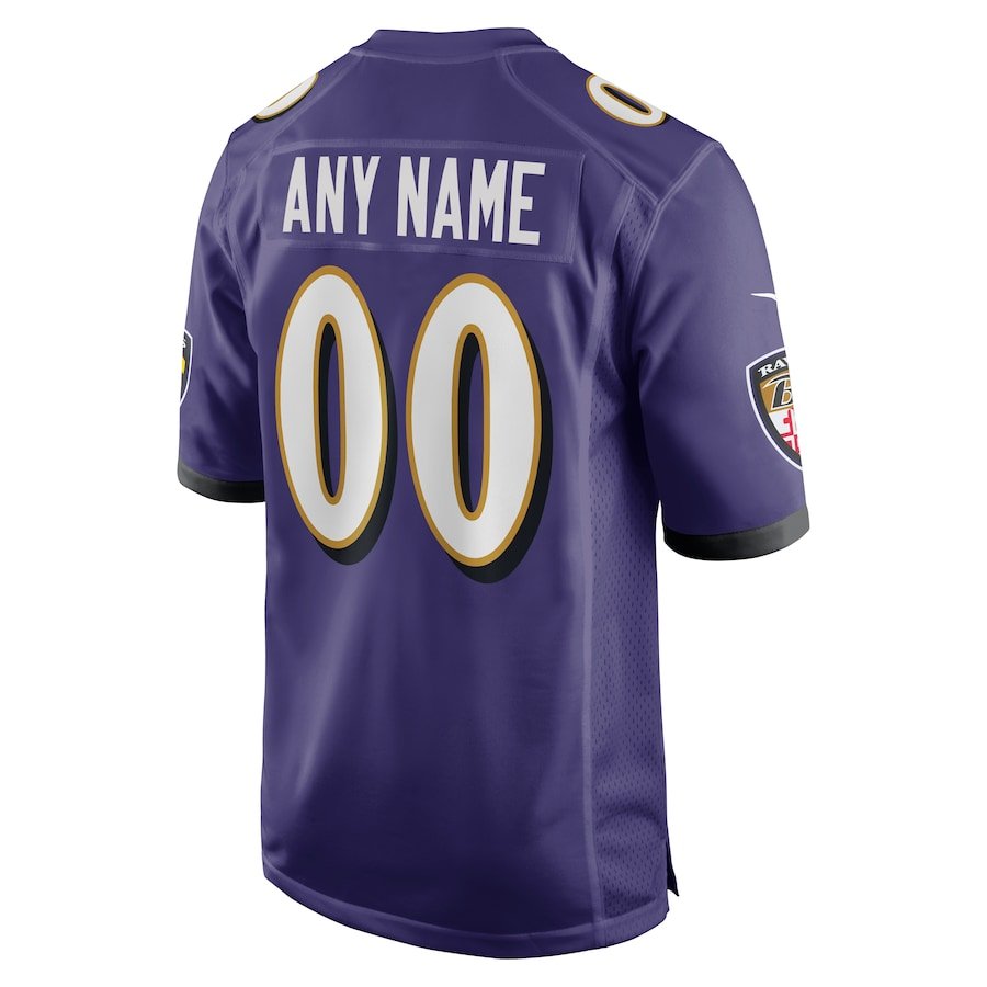 Purple Baltimore Ravens Custom Game Jersey | American Football Jersey | Sportcify |