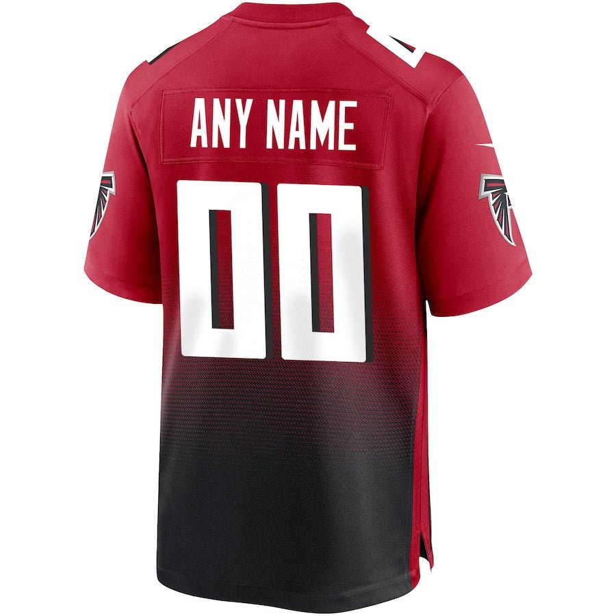Red Atlanta Falcons Alternate Custom Game Jersey | American Football Jersey | Sportcify |