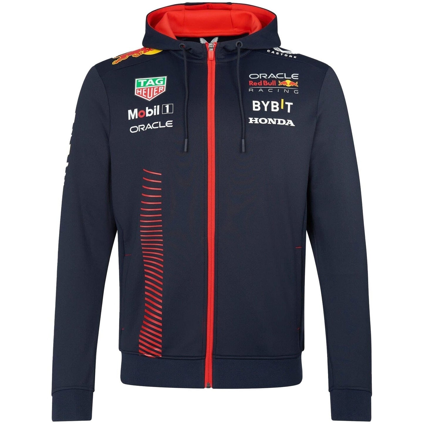 Red Bull Racing F1 Men's 2023 Team Full Zip Hooded Sweatshirt