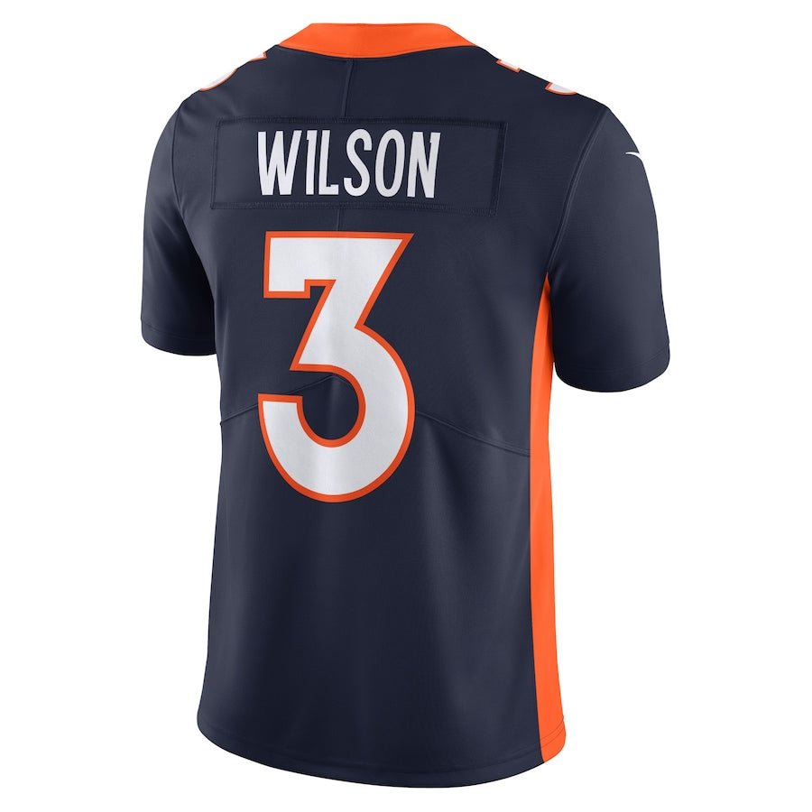 Russell Wilson Navy Denver Broncos Vapor Untouchable Limited Jersey | American Football Shirts | Sportcify |