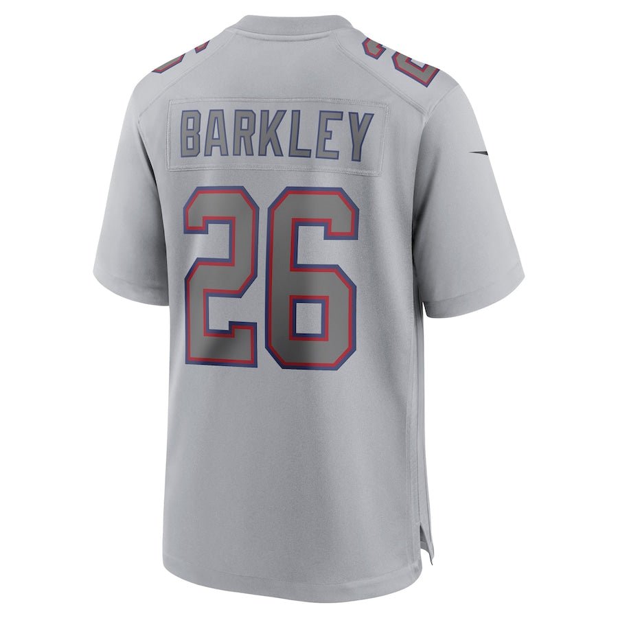 Saquon Barkley Gray New York Giants Atmosphere Fashion Game Jersey | American Football Shirts | Sportcify |