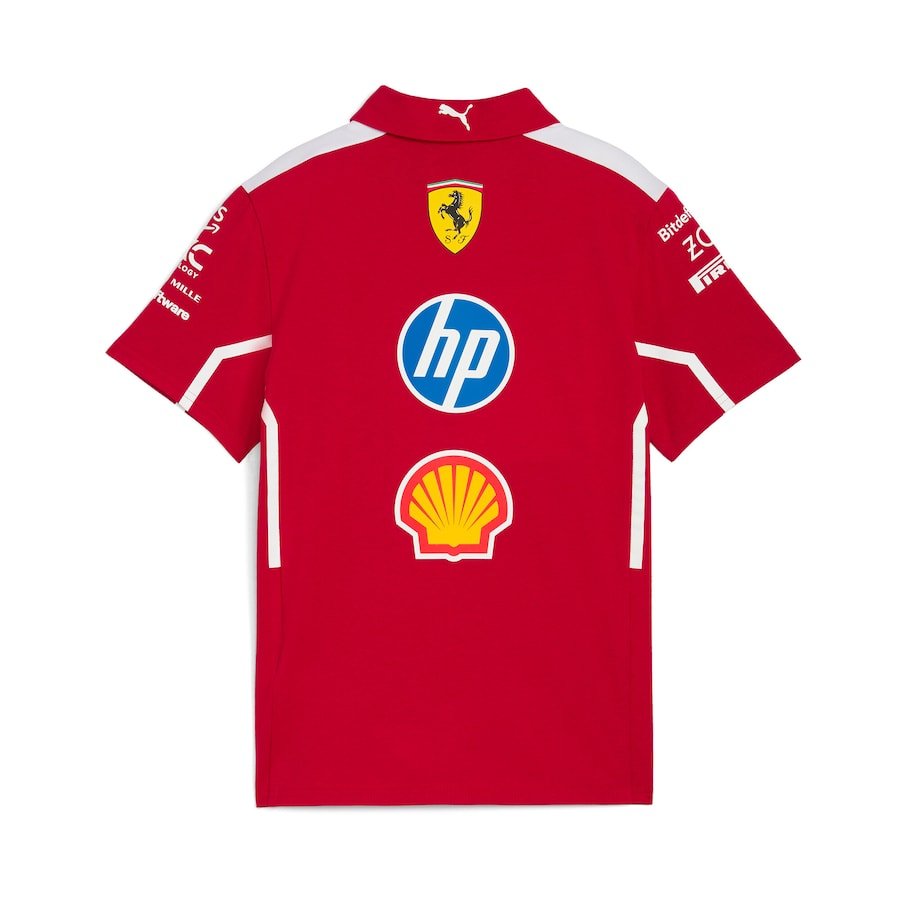 Scuderia Ferrari 2025 Team Polo | Formula One Polo Shirt | Sportcify |