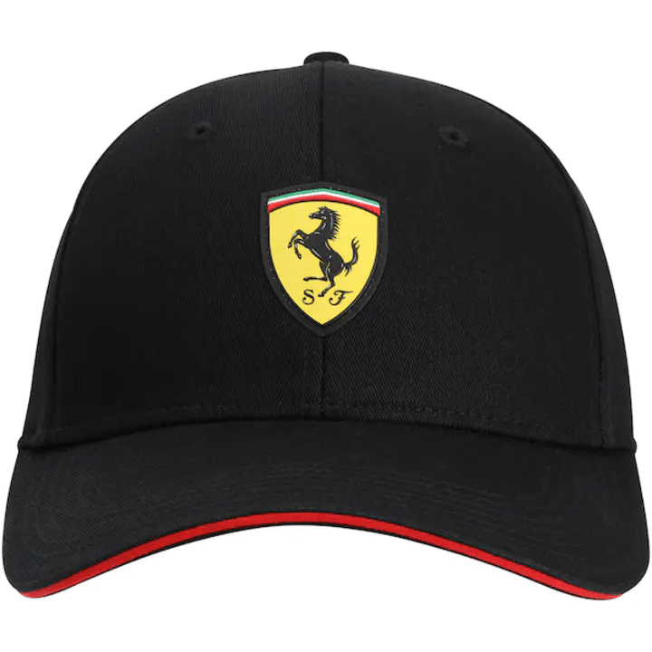 Scuderia Ferrari Classic Cap - Black | Racing Shirt | Sportcify |