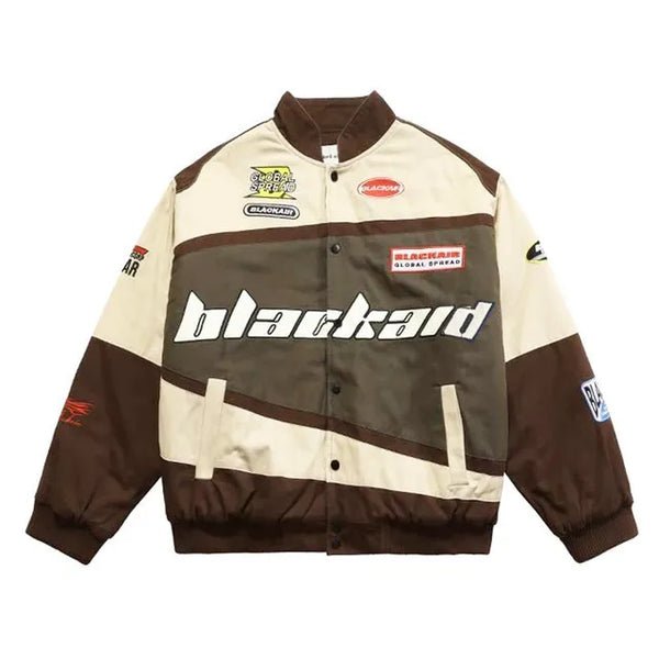 Brown Blackaid Vintage Racing Jacket | Racing Jacket | Sportcify |