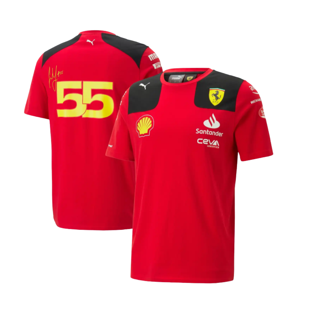 Ferrari F1 2023 Carlos Sainz Driver T-shirt