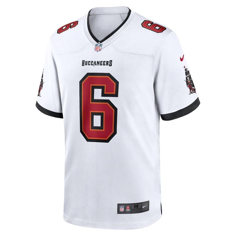 Tampa Bay Buccaneers Baker Mayfield White Away Game Jersey - Sportcify High Quality American Football Jerseys | NFL Jerseys