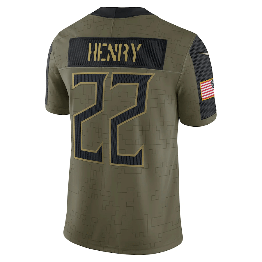 Tennessee Titans Henry - Salute to Service 2021 | NFL Jersey | Sportcify |
