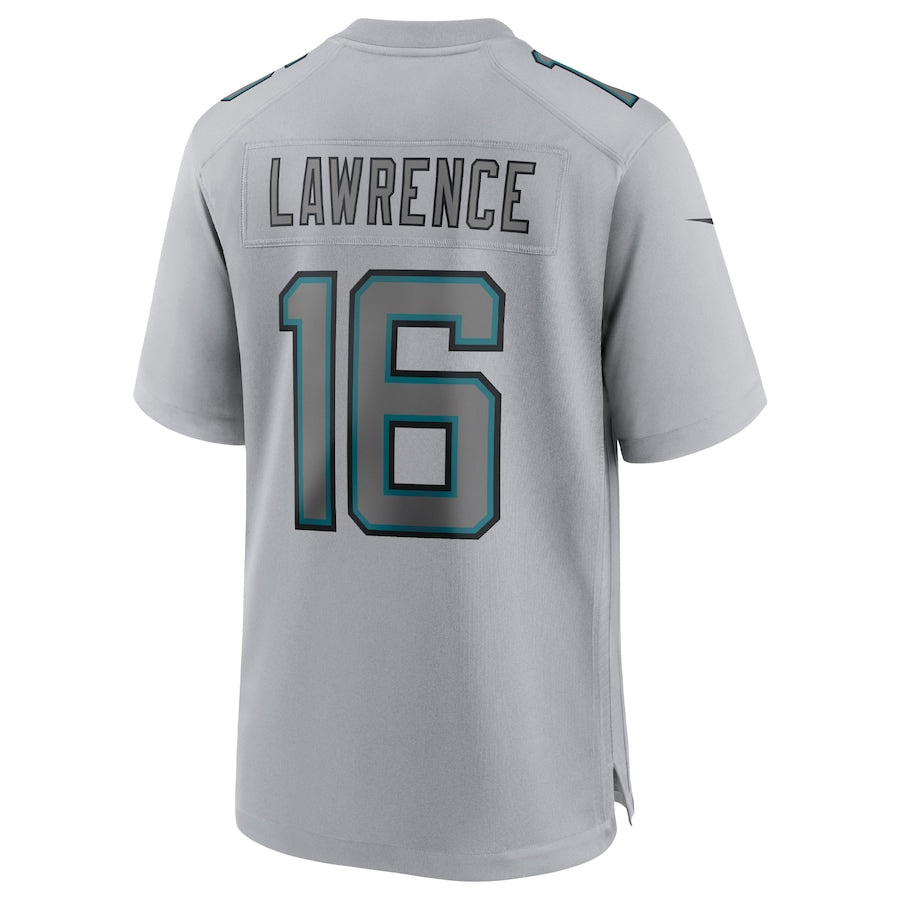 Trevor Lawrence Jacksonville Jaguars Gray Atmosphere Fashion Game Jersey - Sportcify High Quality American Football Jerseys | NFL Jerseys