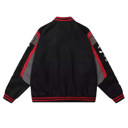 Black M&M Vintage Racing Jacket | Racing Jacket | Sportcify |