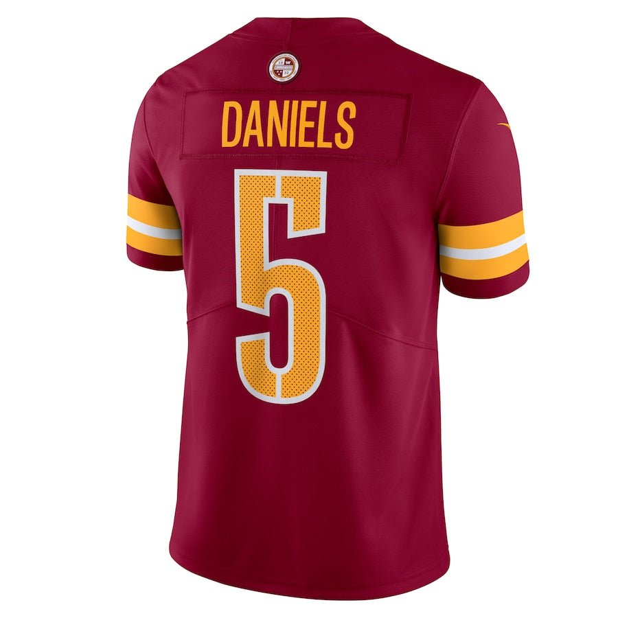 Washington Commanders Jayden Daniels Burgundy Vapor Untouchable Limited Jersey | American Football Shirts | Sportcify |