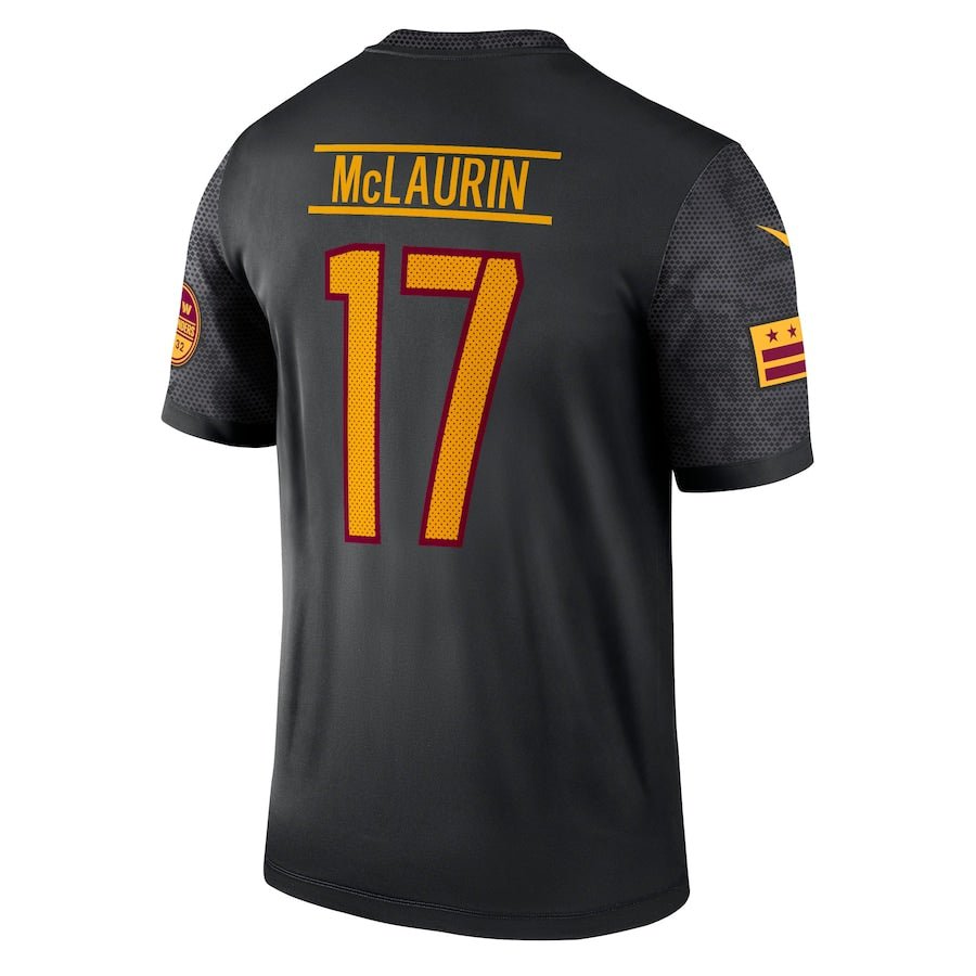 Washington Commanders Terry McLaurin Black Alternate Legend Jersey | American Football Shirts | Sportcify |