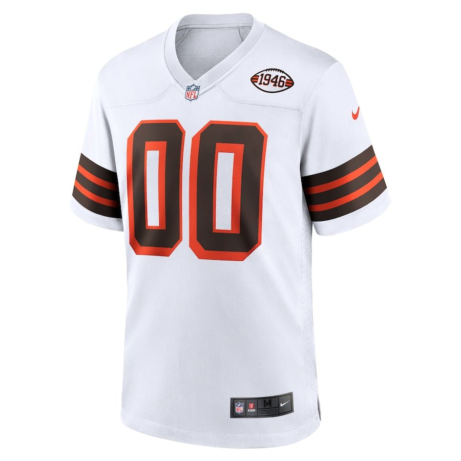 White Cleveland Browns Collection Alternate Custom Jersey | American Football Jersey | Sportcify |