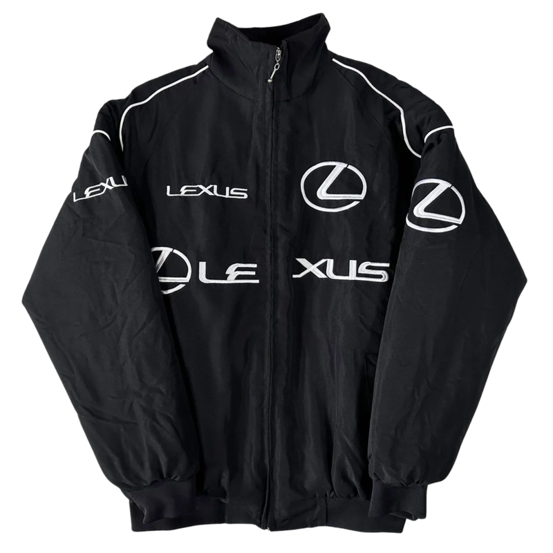 Black Lexus Vintage Racing Jacket