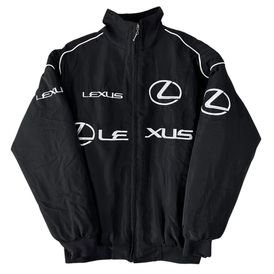 Black Lexus Vintage Racing Jacket