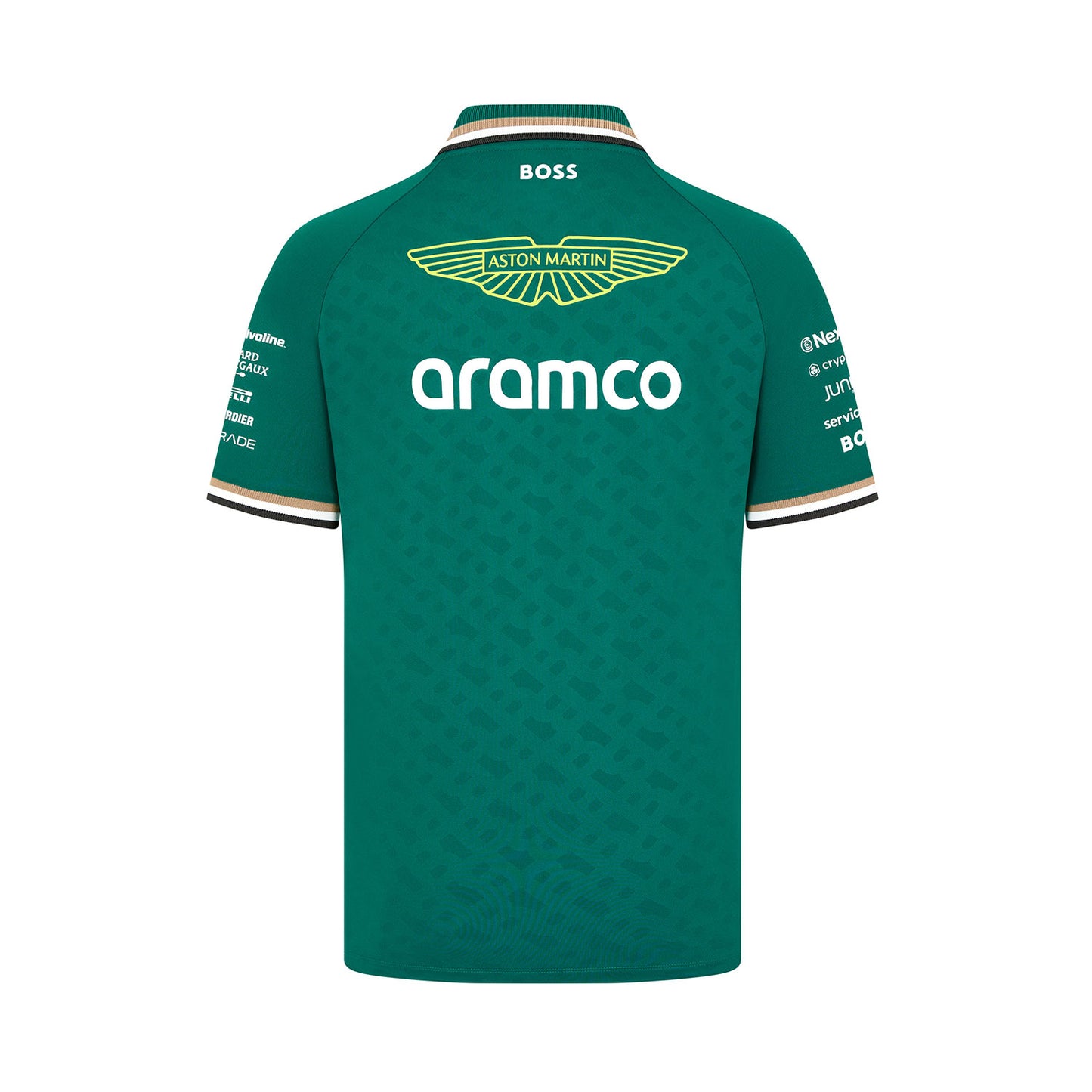 2024 Aston Martin Aramco F1 Team Polo - Sportcify High Quality American Football Jerseys | NFL Jerseys