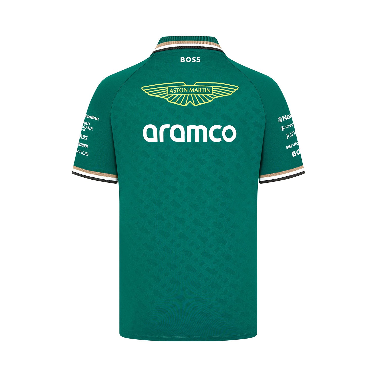 2024 Aston Martin Aramco F1 Team Polo - Sportcify High Quality American Football Jerseys | NFL Jerseys