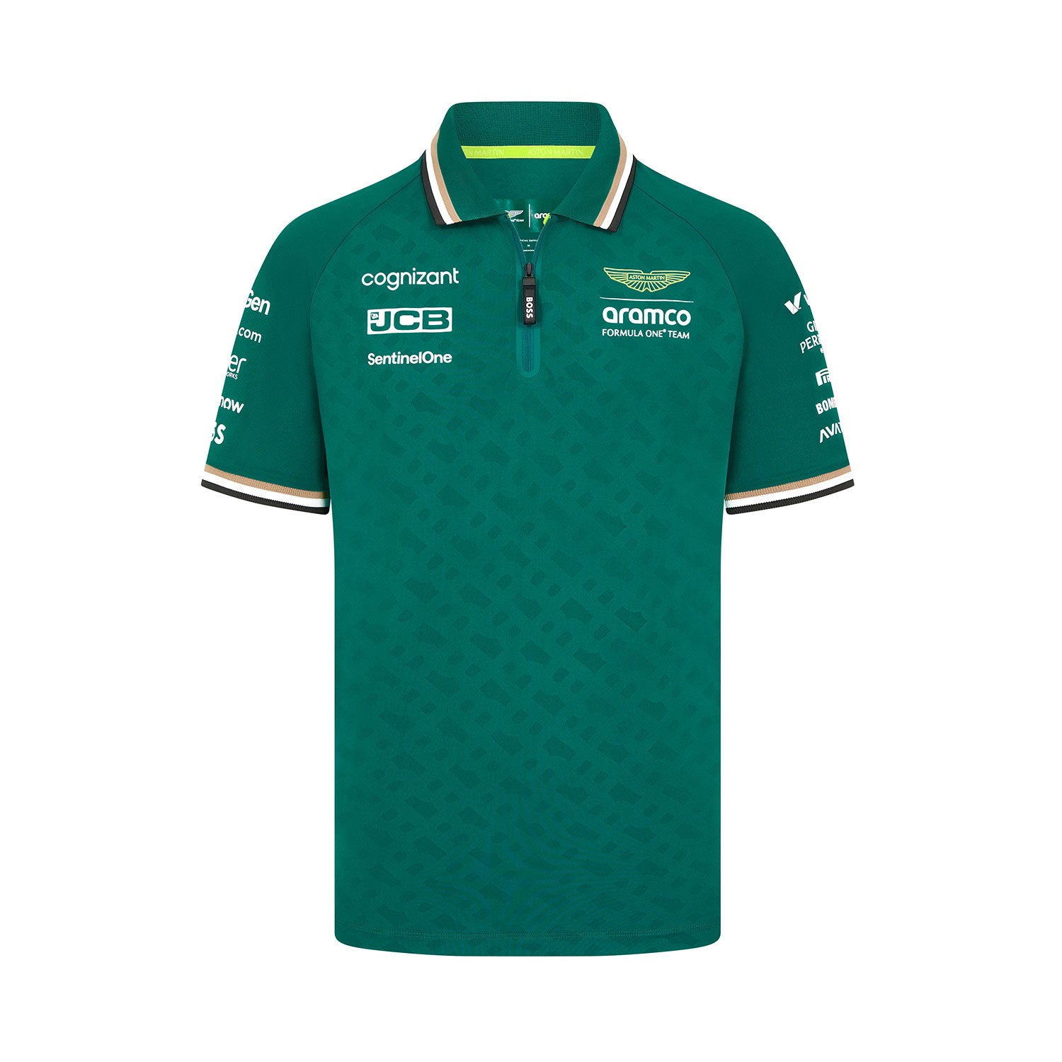 2024 Aston Martin Aramco F1 Team Polo - Sportcify High Quality American Football Jerseys | NFL Jerseys