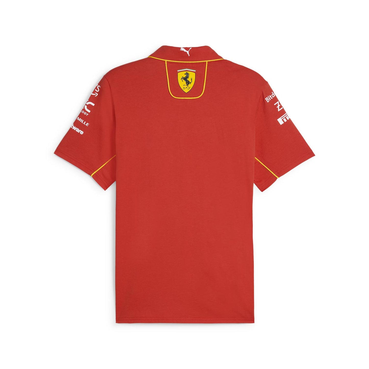 2024 Scuderia Ferrari F1 Men's Team Polo - Sportcify High Quality American Football Jerseys | NFL Jerseys