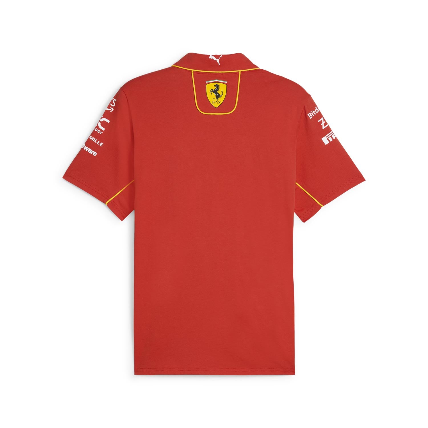 2024 Scuderia Ferrari F1 Men's Team Polo - Sportcify High Quality American Football Jerseys | NFL Jerseys