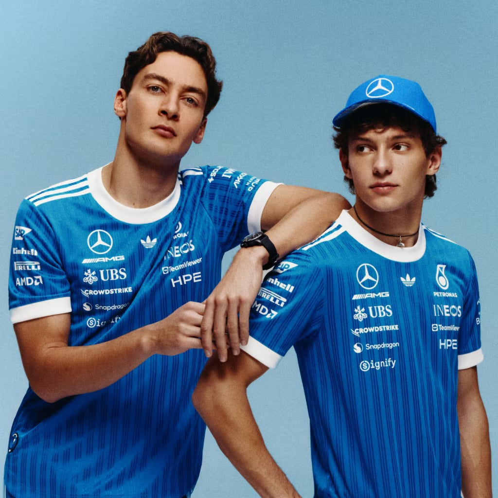 Mercedes Blue Wonder 2026 Team T-Shirt - Silverstone GP Special Edition