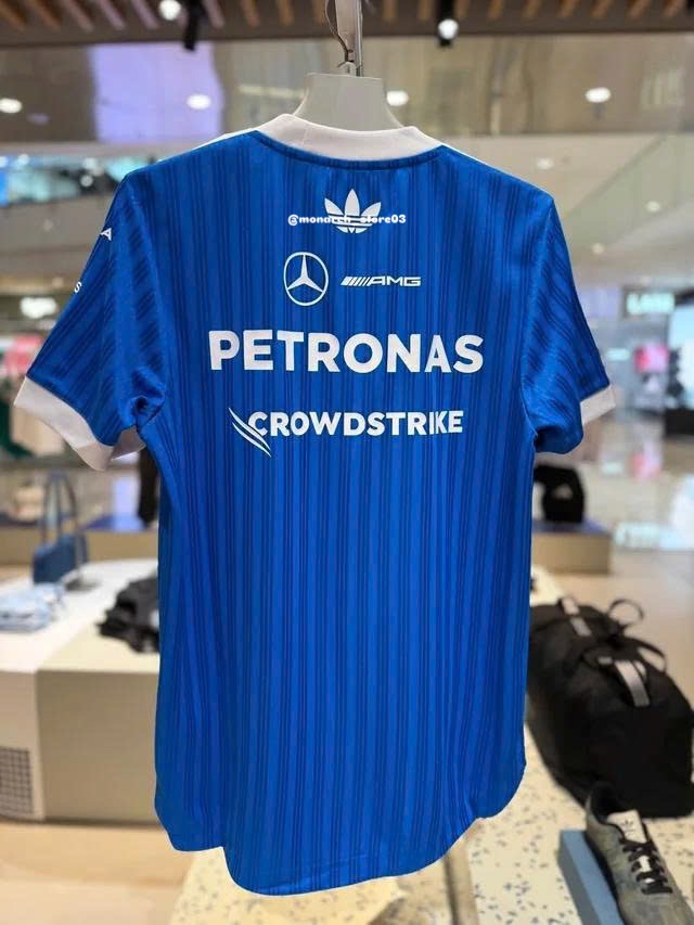 Mercedes Blue Wonder 2026 Team T-Shirt - Silverstone GP Special Edition