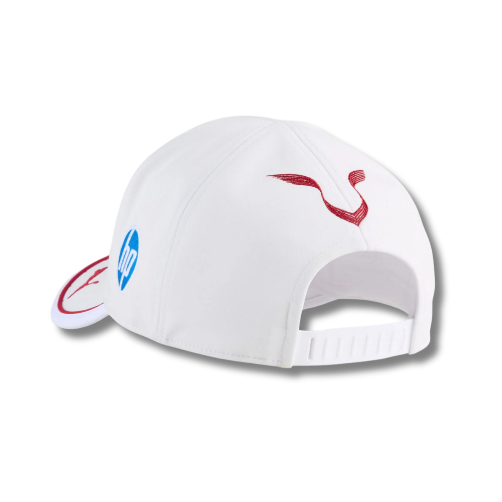 Scuderia Ferrari 2025 Team Lewis Hamilton Cap - White
