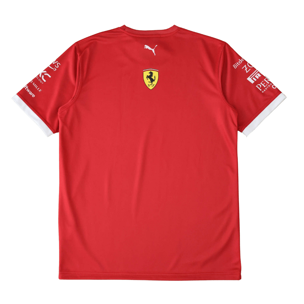 Ferrari 2025 Drivers T-Shirt - Red/White | Racing Shirt | Sportcify |