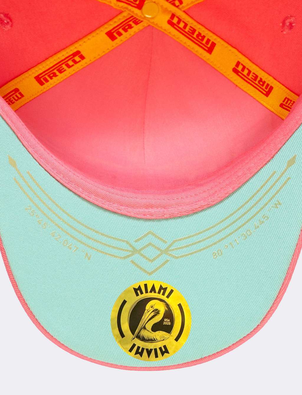 Pirelli Podium Cap - Special Edition Miami