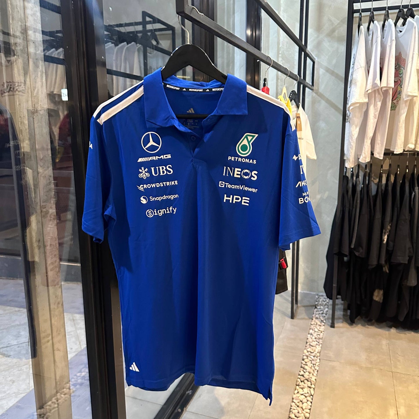 Mercedes F1 Team Polo 2026 - Blue