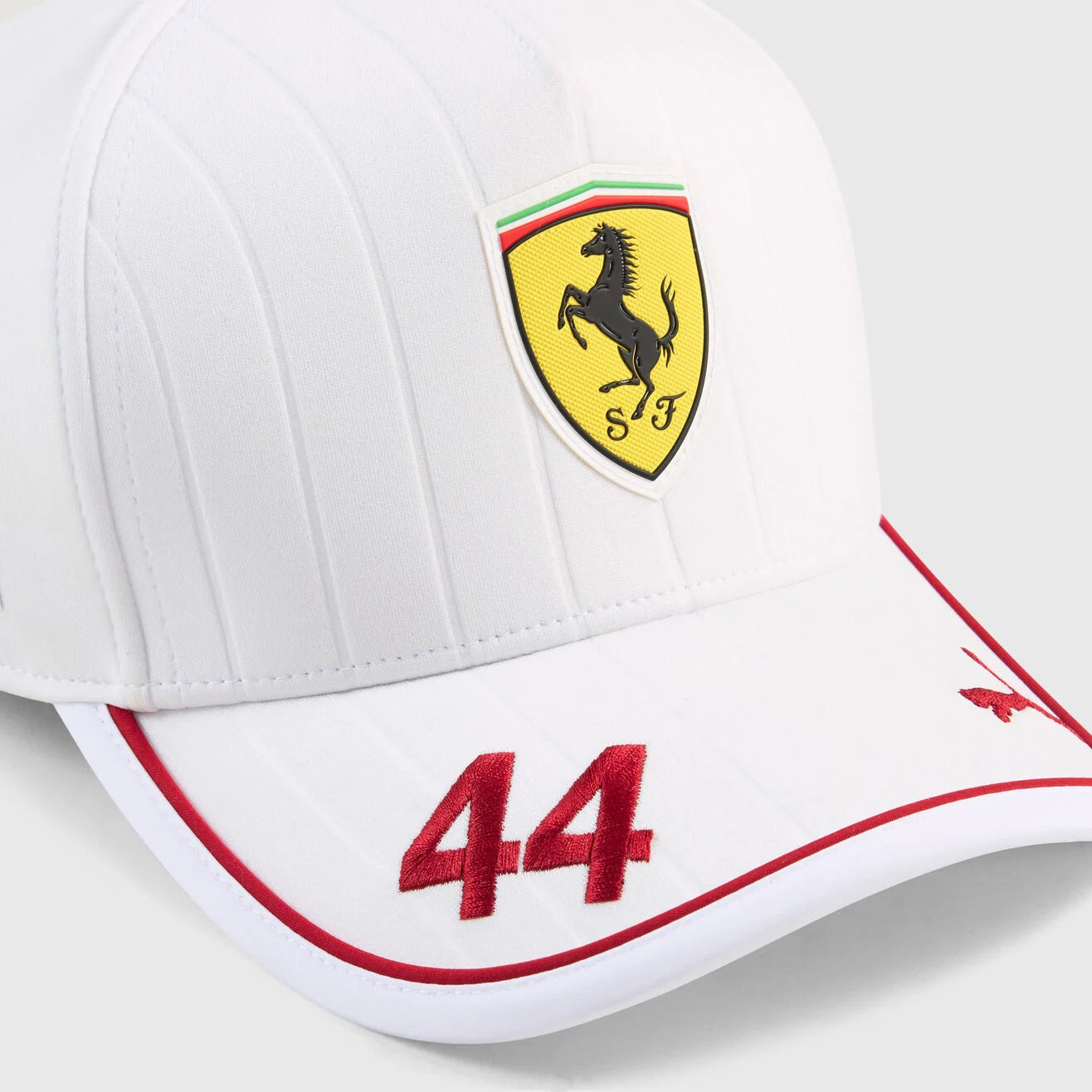 Scuderia Ferrari 2025 Team Lewis Hamilton Cap - White