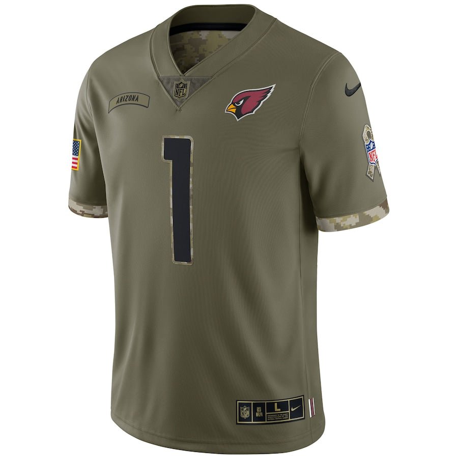 Arizona Cardinals Olive 2022 Salute To Service Limited Jersey - Sportcify High Quality American Football Jerseys | NFL Jerseys