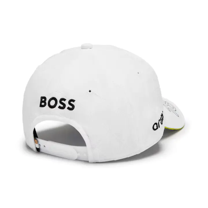 Aston Martin Aramco F1 2024 Lance Stroll Team Cap - White