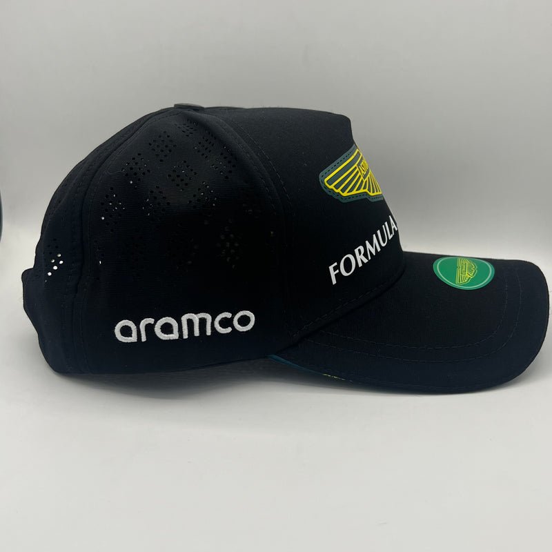 Aston Martin Team 2025 Team Cap - Black | Racing Shirt | Sportcify |