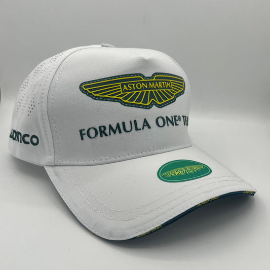 Aston Martin Team 2025 White Team Cap