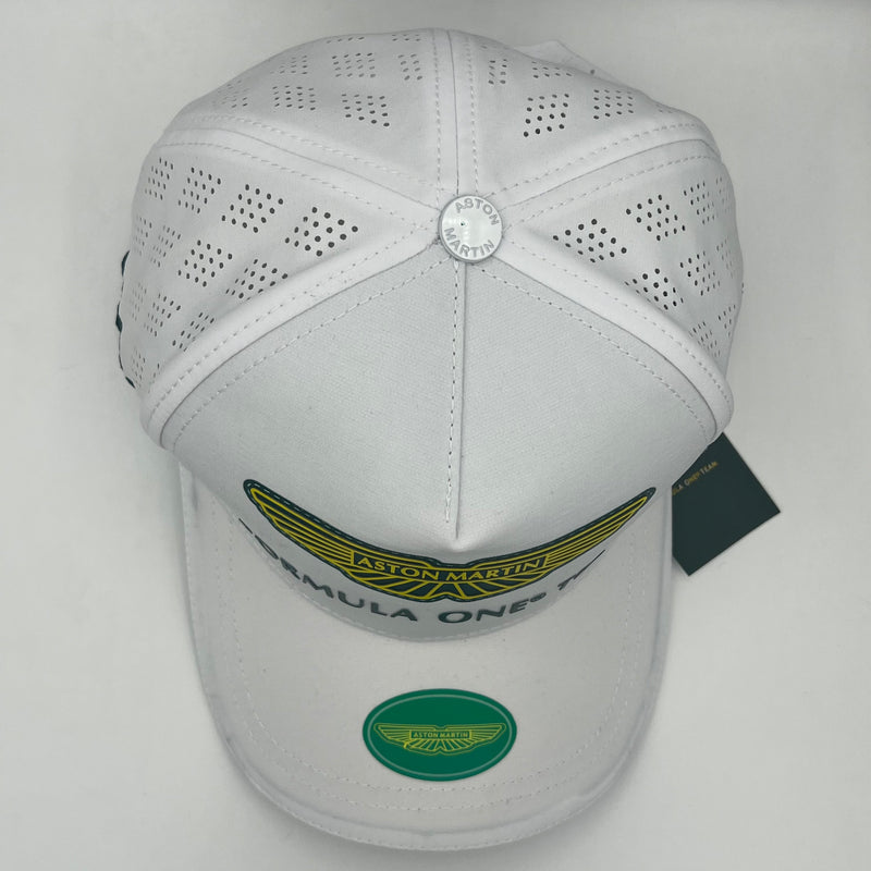 Aston Martin Team 2025 White Team Cap