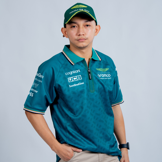 2024 Aston Martin Aramco F1 Team Polo