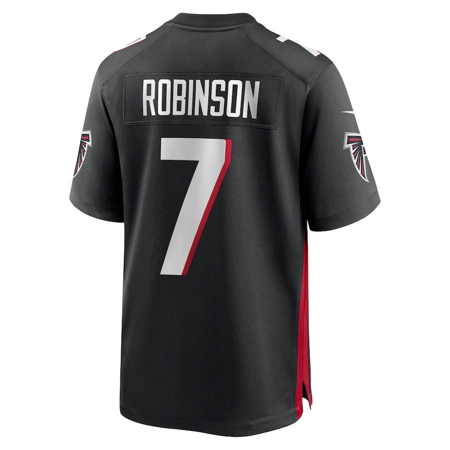 Atlanta Falcons Bijan Robinson Black 2023 NFL Draft First Round Pick Game Jersey - Sportcify High Quality American Football Jerseys | NFL Jerseys