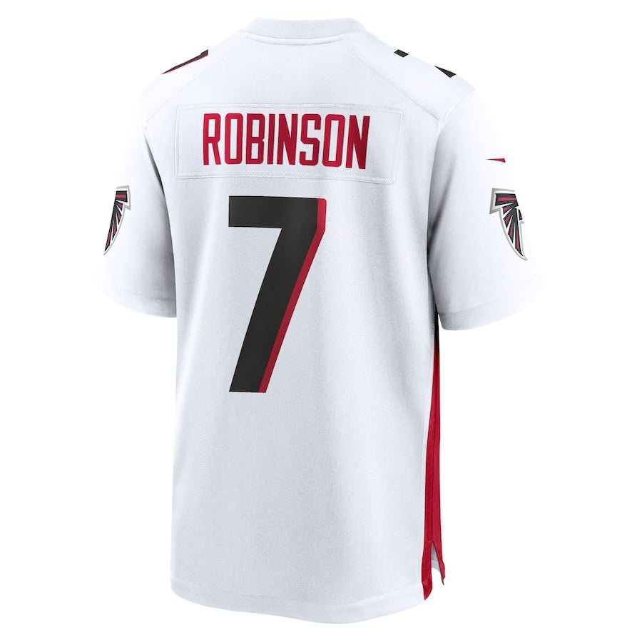 Atlanta Falcons Bijan Robinson White 2023 NFL Draft First Round Pick Game Jersey - Sportcify High Quality American Football Jerseys | NFL Jerseys