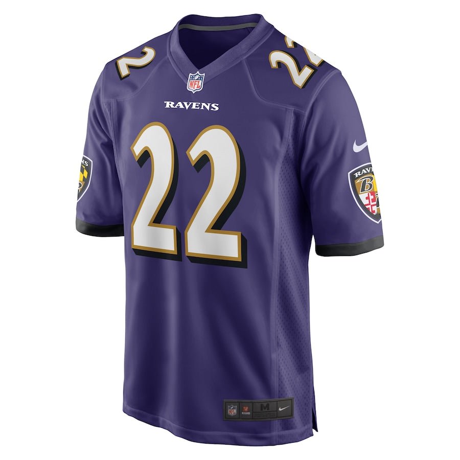 Baltimore Ravens Derrick Henry Purple Game Player Jersey - Sportcify High Quality American Football Jerseys | NFL Jerseys