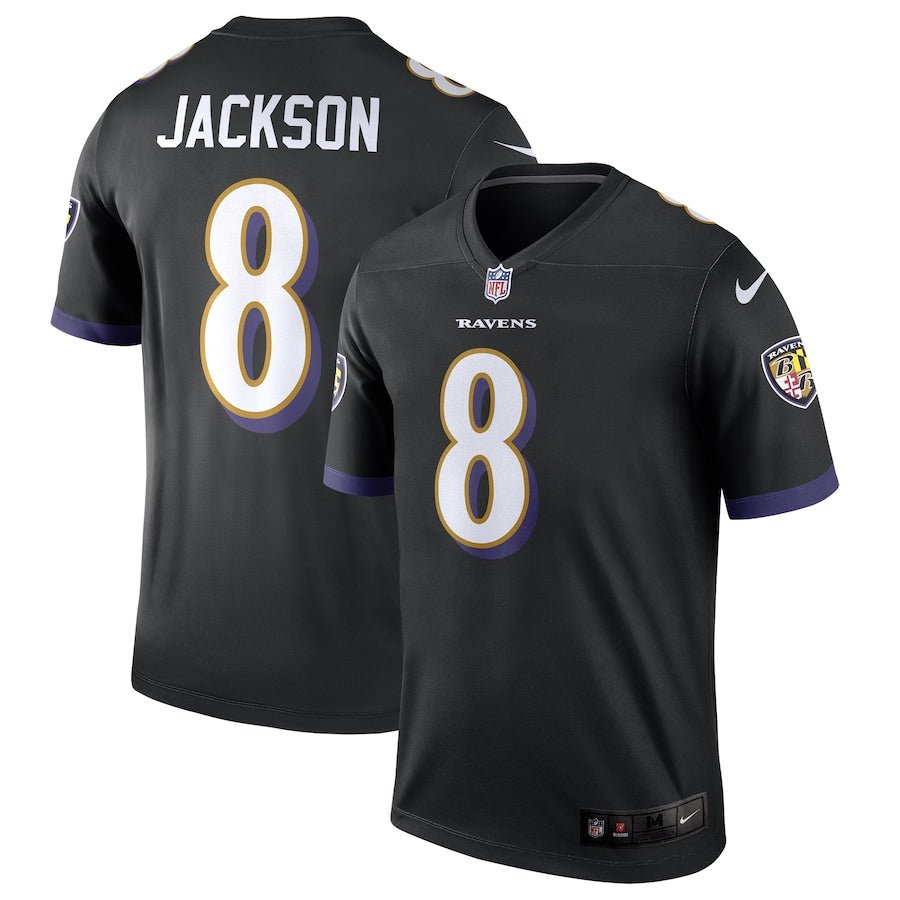 Baltimore Ravens Lamar Jackson Black Legend Jersey - Sportcify High Quality American Football Jerseys | NFL Jerseys