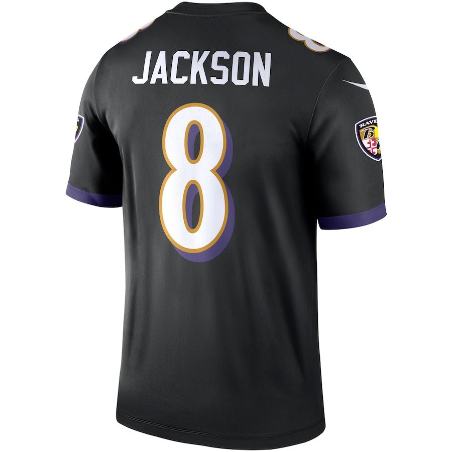 Baltimore Ravens Lamar Jackson Black Legend Jersey - Sportcify High Quality American Football Jerseys | NFL Jerseys