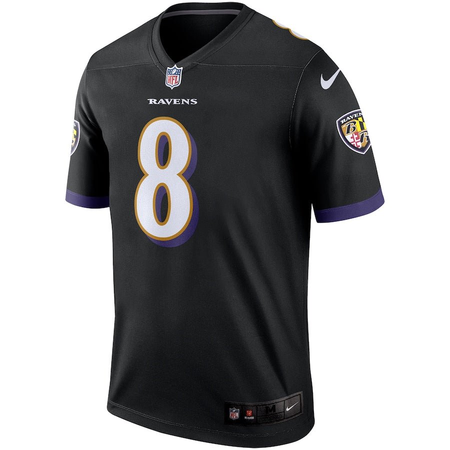 Baltimore Ravens Lamar Jackson Black Legend Jersey - Sportcify High Quality American Football Jerseys | NFL Jerseys