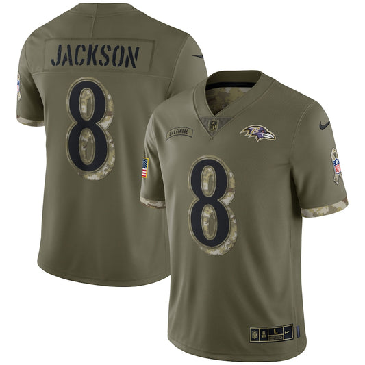 Baltimore Ravens Olive 2022 Salute To Service Limited Jersey - Sportcify High Quality American Football Jerseys | NFL Jerseys