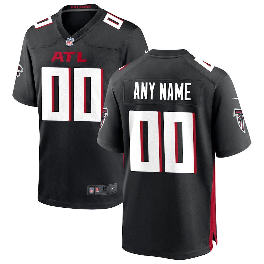 Black Atlanta Falcons Custom Game Jersey - Sportcify High Quality American Football Jerseys | NFL Jerseys