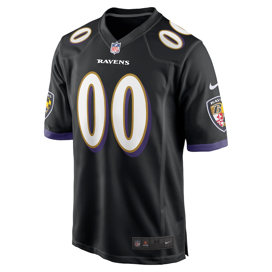 Black Baltimore Ravens Alternate Custom Game Jersey - Sportcify High Quality American Football Jerseys | NFL Jerseys