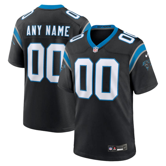 Black Carolina Panthers Custom Game Jersey - Sportcify High Quality American Football Jerseys | NFL Jerseys