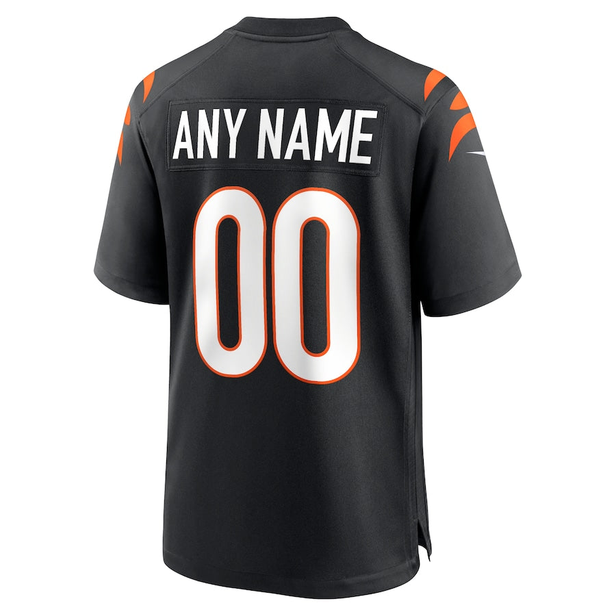 Black Cincinnati Bengals Game Custom Jersey - Sportcify High Quality American Football Jerseys | NFL Jerseys