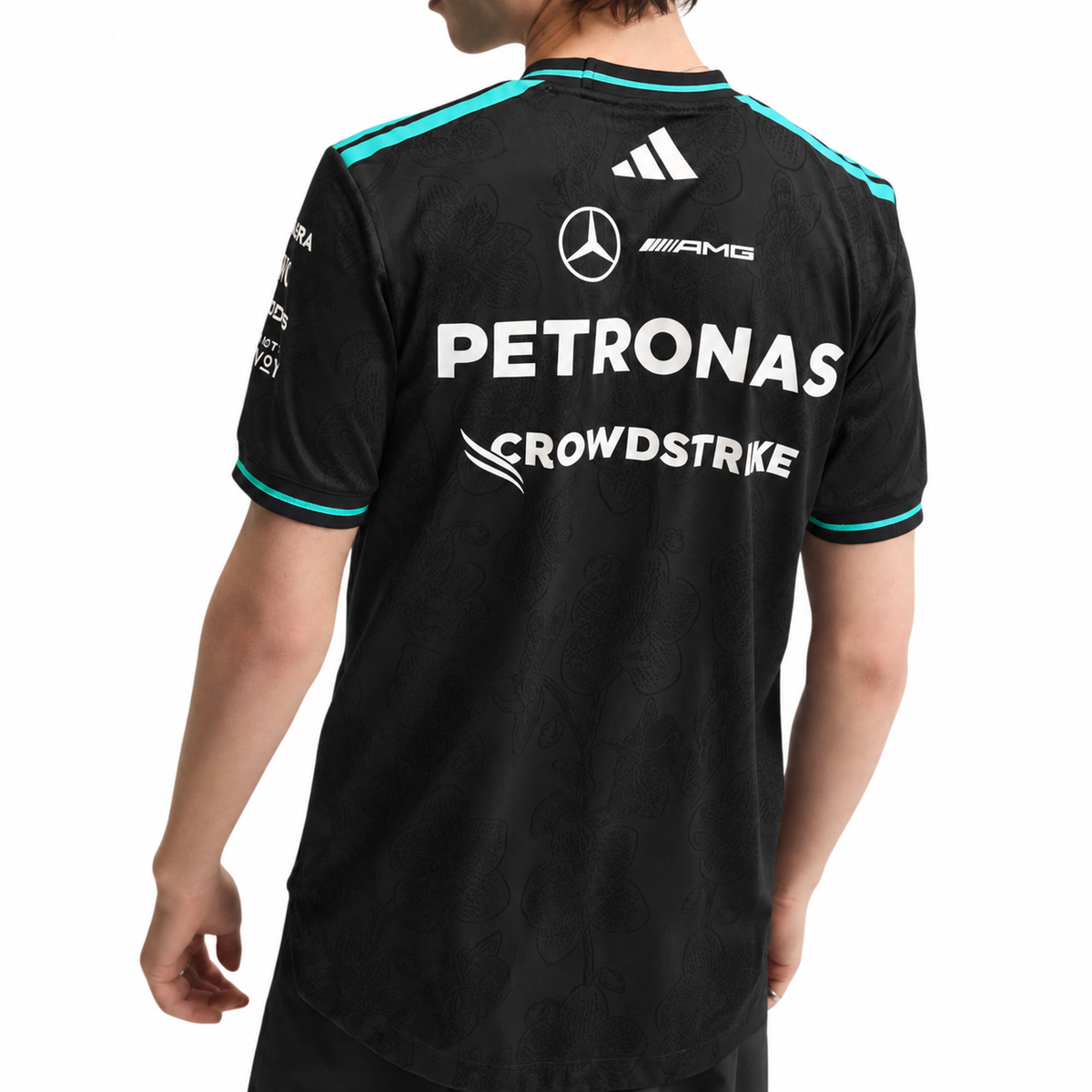Mercedes F1 2026 Vanda Bloom Driver White Tee