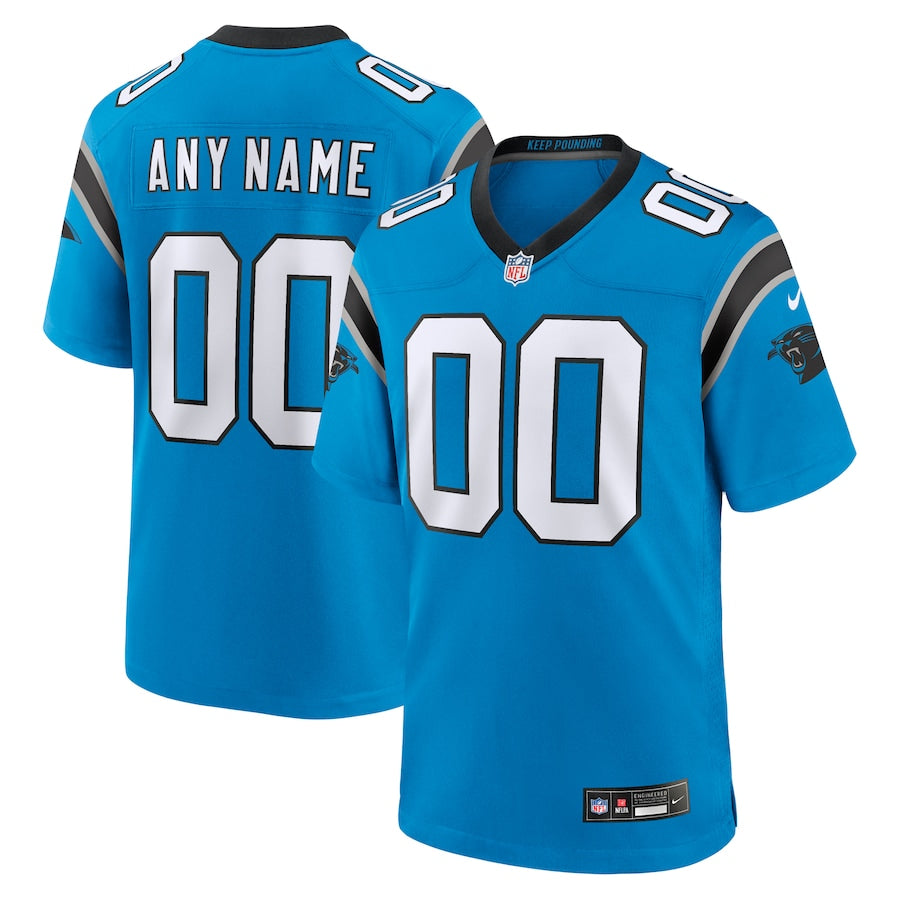 Blue Carolina Panthers Alternate Custom Game Jersey - Sportcify High Quality American Football Jerseys | NFL Jerseys