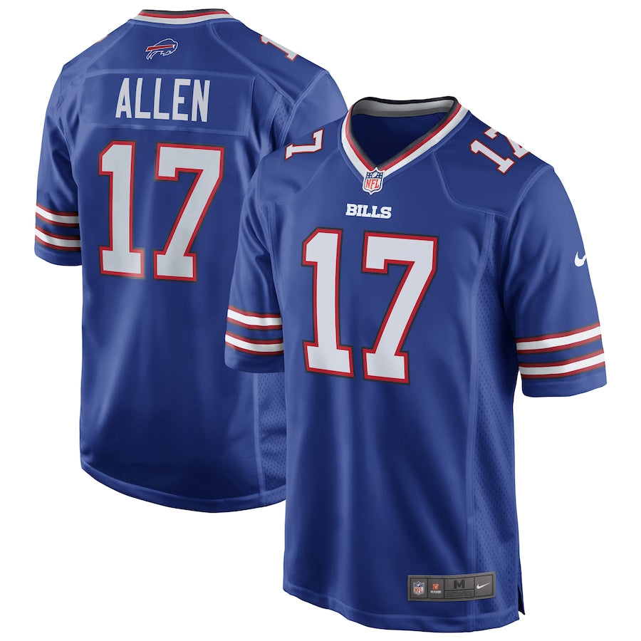 Buffalo Bills Josh Allen Royal Team Game Player Jersey - Sportcify High Quality American Football Jerseys | NFL Jerseys